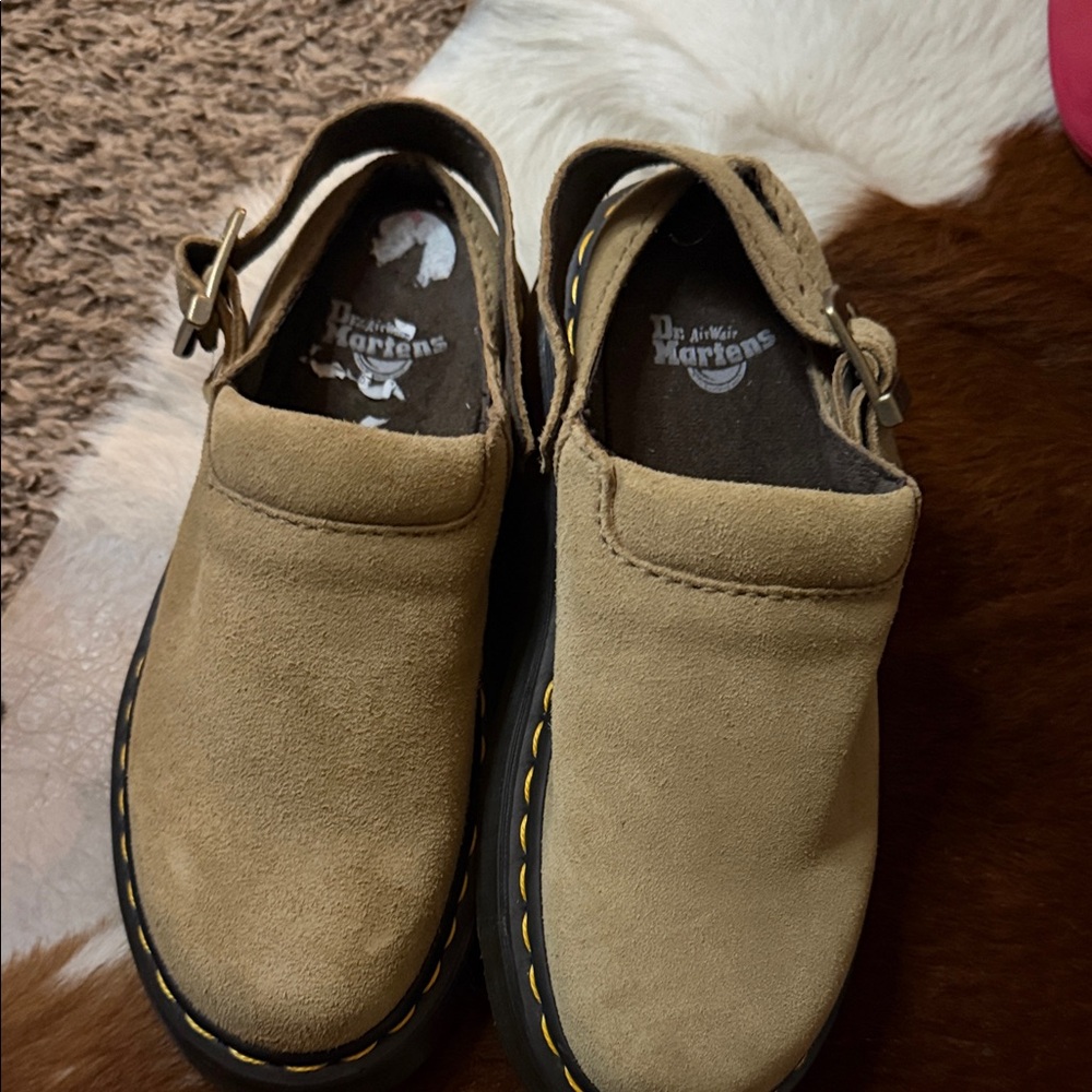 Dr. Martens Kids Brown Dress Shoes